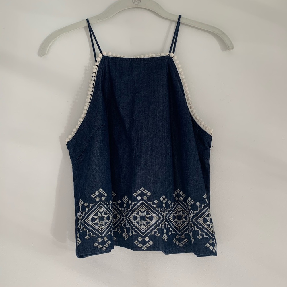 navy blue blouse